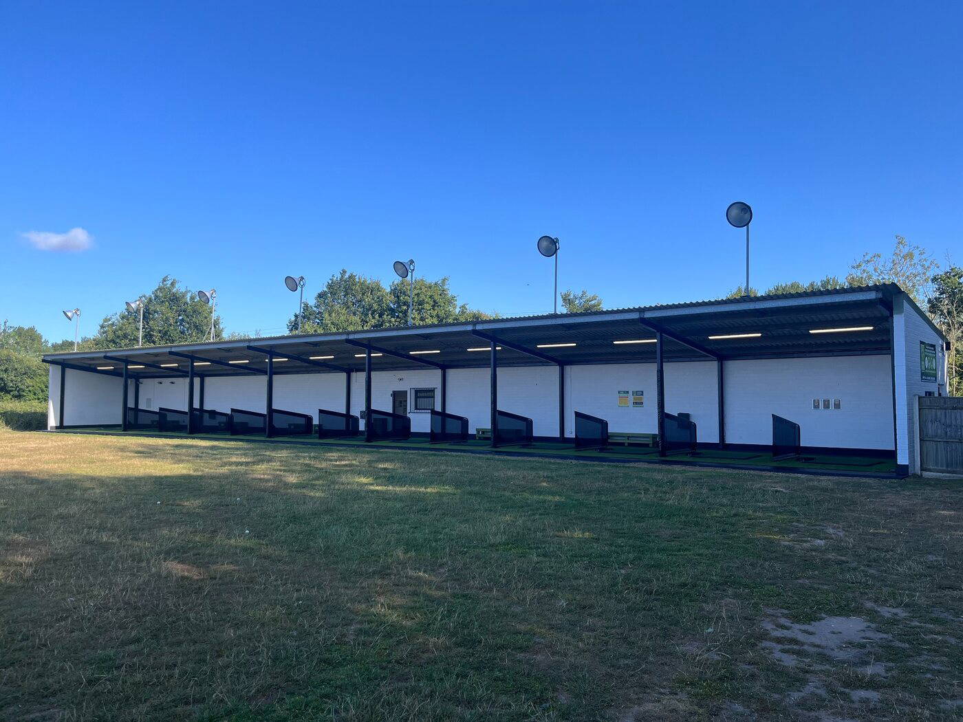 Exterior view of the refurbished Lowestoft Driving Range